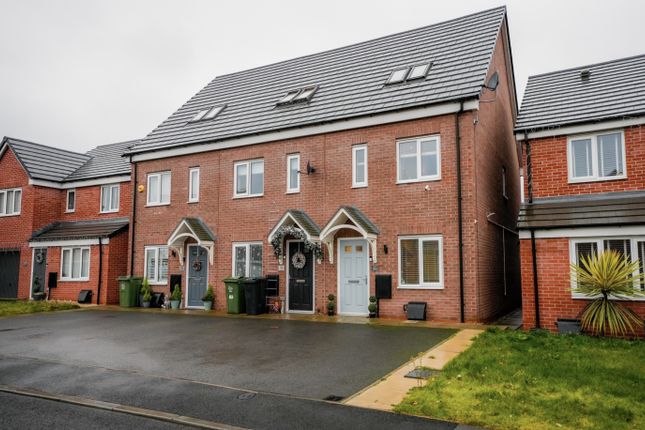 Thumbnail End terrace house for sale in Wagtail Road, Shepshed, Loughborough