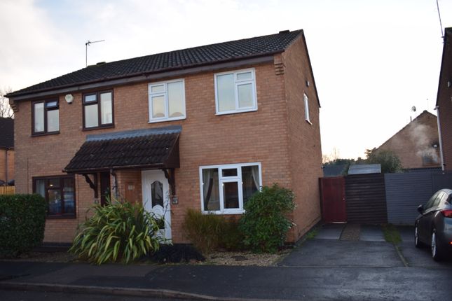 Thumbnail Semi-detached house to rent in Beatty Close, Hinckley