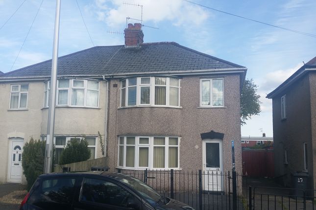 Thumbnail Semi-detached house to rent in Wayfield Crescent, Pontnewydd, Cwmbran
