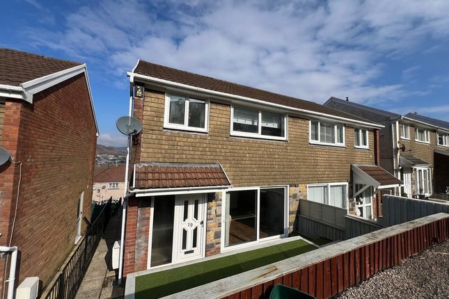 Thumbnail Semi-detached house for sale in Kimberley Way Porth -, Porth