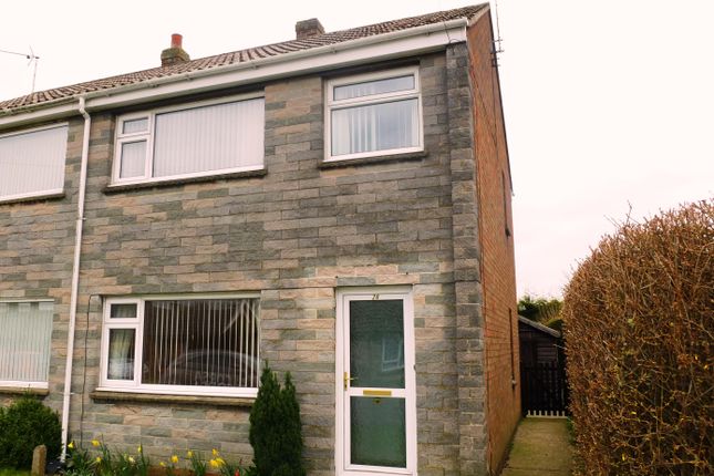 Thumbnail Semi-detached house to rent in Northfield Road, Ruskington, Sleaford