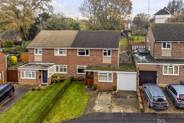 Semi-detached house for sale in Yaverland Drive, Bagshot, Surrey