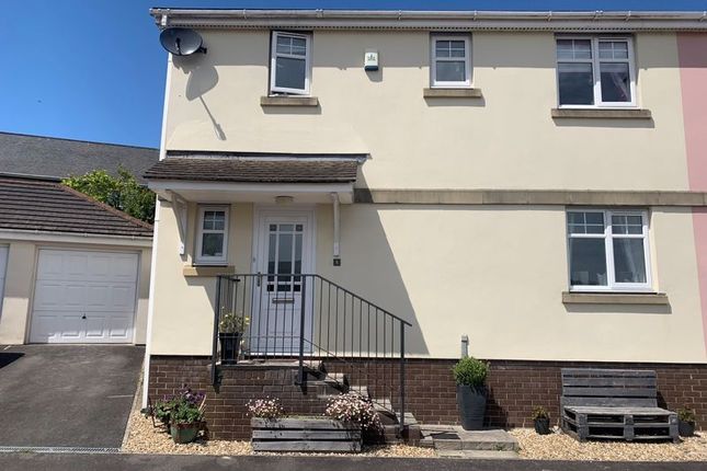 Thumbnail End terrace house to rent in Holly Close, Chudleigh, Newton Abbot
