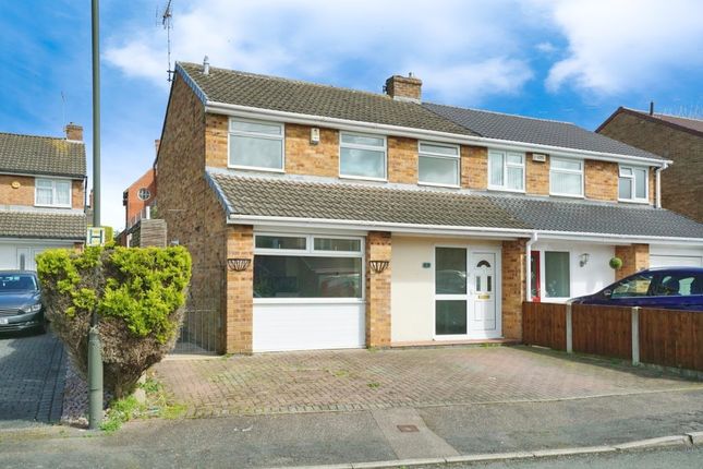 Thumbnail Semi-detached house for sale in Arnold Close, Swadlincote