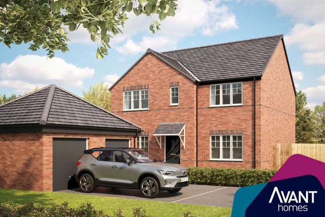 Thumbnail Detached house for sale in "The Thornton" at Pontefract Lane, Leeds