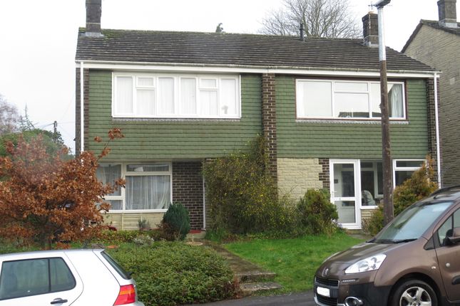 Thumbnail Semi-detached house for sale in Hollows Close, West Harnham, Salisbury