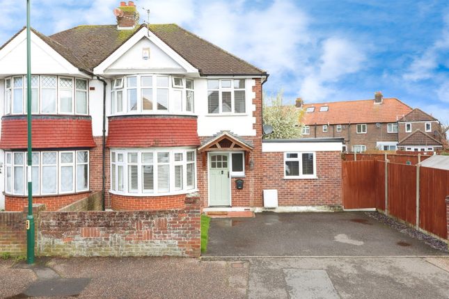 Thumbnail Semi-detached house for sale in Newtown Avenue, North Bersted, Bognor Regis