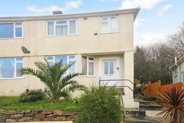 Thumbnail Semi-detached house for sale in Wycliffe Road, Plymouth