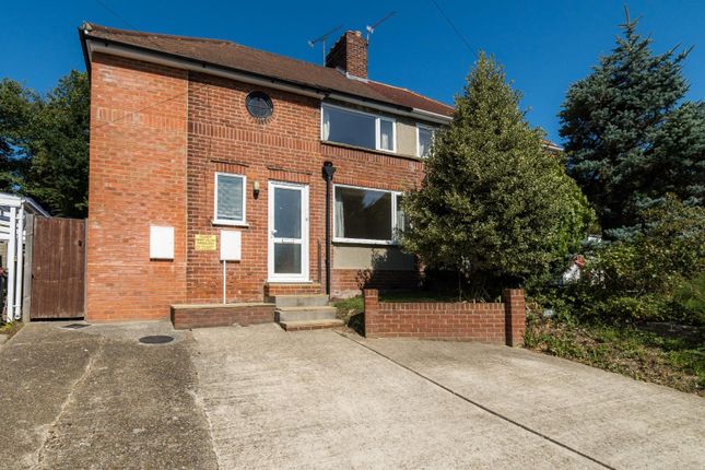 Thumbnail Semi-detached house to rent in Downs Road, Canterbury