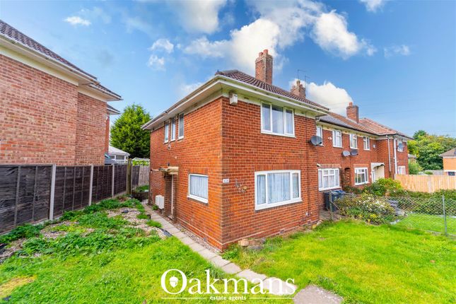 Thumbnail End terrace house for sale in Alwold Road, Birmingham