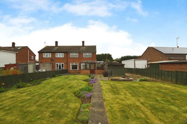 Thumbnail Semi-detached house for sale in Hixs Lane, Tydd Sy Mary, Wisbech, Cambs