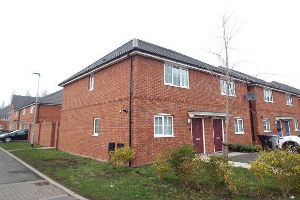 Thumbnail Semi-detached house to rent in Barn Croft Road, Crewe