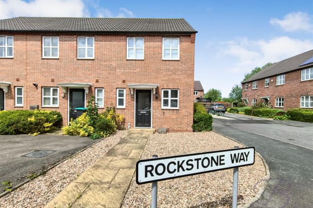 Thumbnail End terrace house for sale in Rockstone Way, Mansfield Woodhouse, Mansfield
