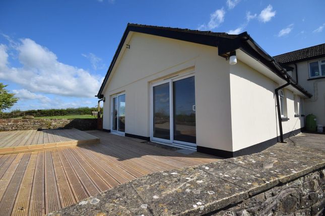 Thumbnail Detached bungalow to rent in Coombe View Farm, Huntshaw Cross, Yarnscombe