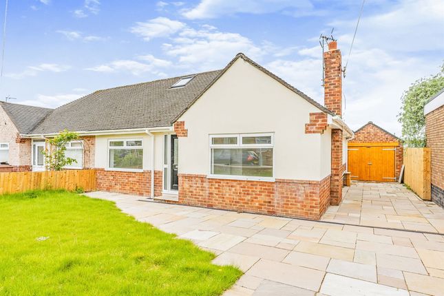 Thumbnail Semi-detached bungalow for sale in Queensbury, Newton, Wirral