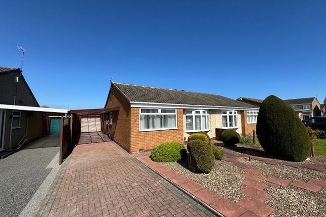 Thumbnail Semi-detached bungalow for sale in Northwold Close, Fens, Hartlepool