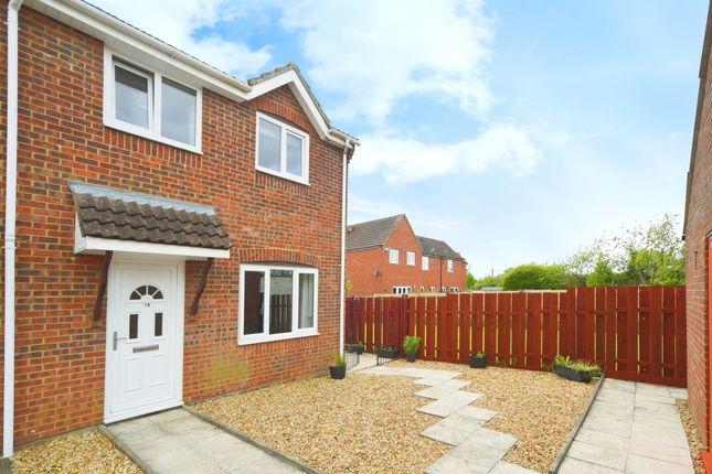Thumbnail Semi-detached house for sale in Burgess Close, Stratton, Swindon