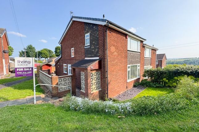 Thumbnail Semi-detached house for sale in Coldstream Drive, Winlaton