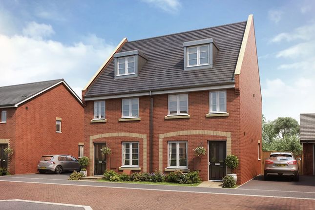 End terrace house for sale in "The Braxton - Plot 270" at Pioneer Way, Brantham, Manningtree