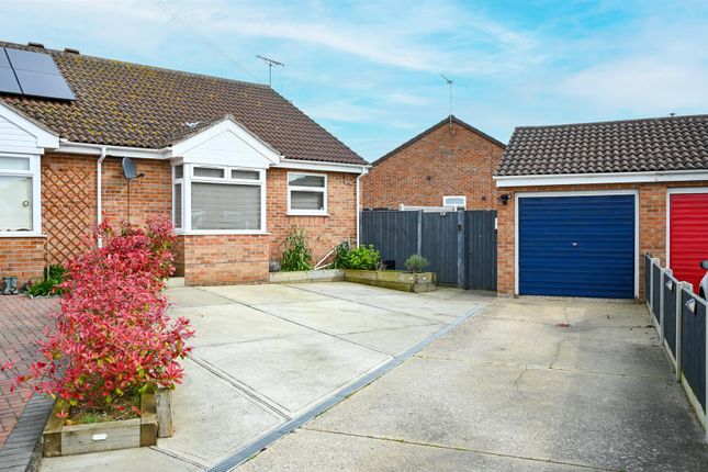 Thumbnail Semi-detached bungalow for sale in Flowerday Close, Hopton, Great Yarmouth
