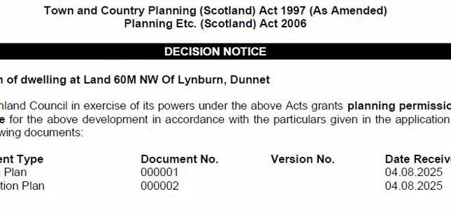 Plot of Land, 60m NW of Lynburn, Dunnet photo 3