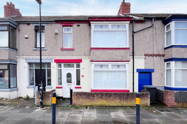 Thumbnail Terraced house for sale in Shrewsbury Street, Hartlepool, County Durham