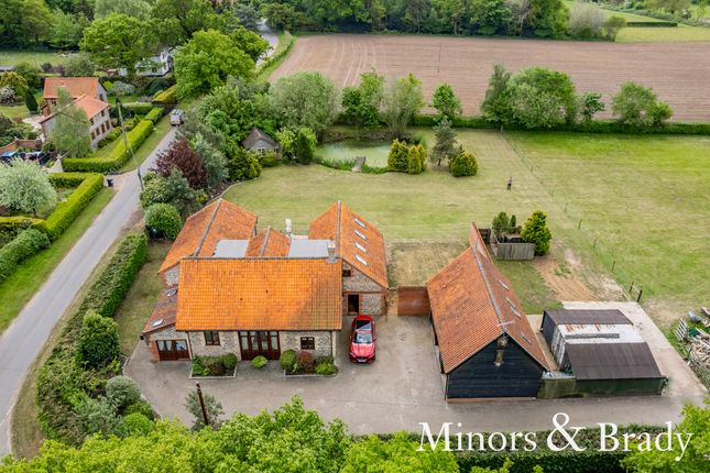 Thumbnail Barn conversion for sale in Mount Pleasant, Rockland All Saints, Attleborough