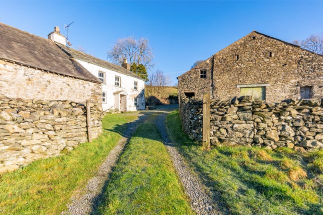 Thumbnail Farmhouse for sale in Bellman Beck Farm And Barn Adjacent, Ayside, Grange-Over-Sands, Cumbria