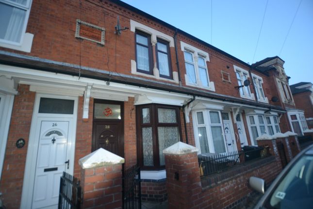 Thumbnail Terraced house to rent in Canon Street, Leicester