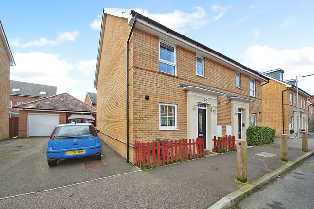Semi-detached house for sale in Bank Avenue, Dunstable, Bedfordshire
