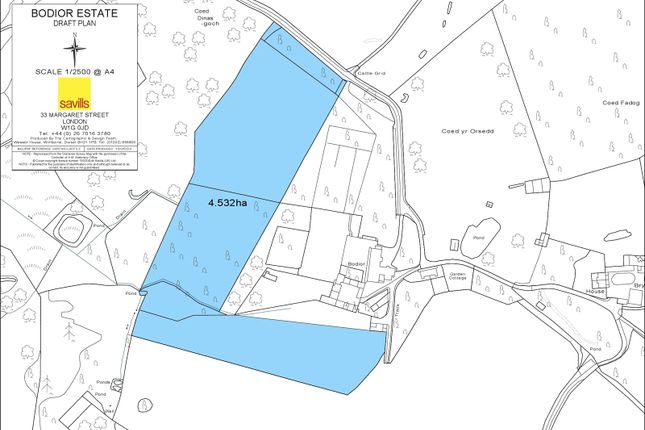 Thumbnail Land for sale in Rhoscolyn, Holyhead, Gwynedd