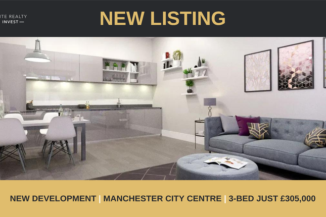 3-bed flat on 109, Middlewood Plaza, Manchester, £305,000