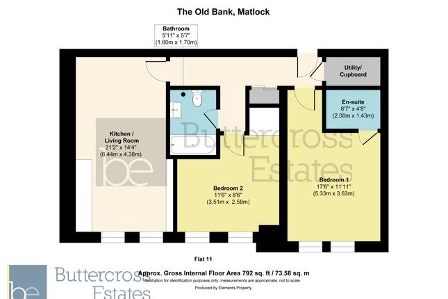 Flat 11, The Old Bank, 8 Snitterton Road, Matlock photo 4