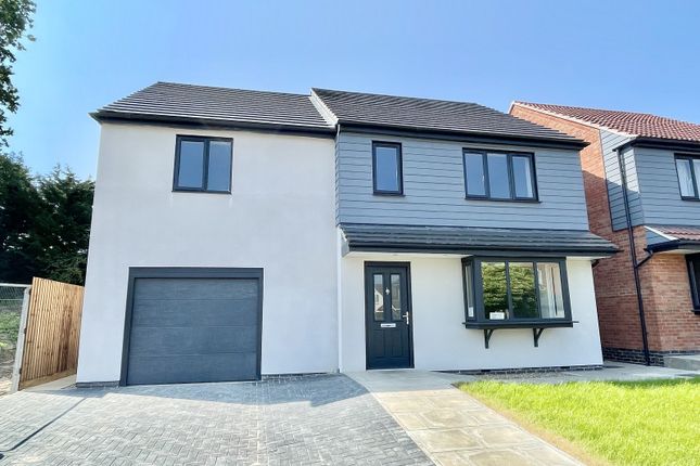 Thumbnail Detached house for sale in The Cuttings, Thurnby, Leicester, Leicestershire.