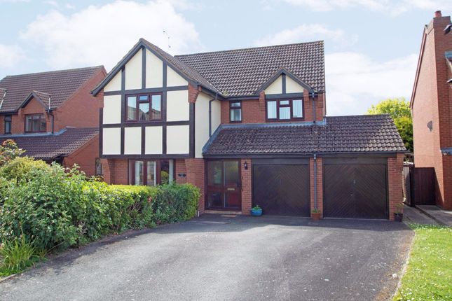 Thumbnail Detached house to rent in Clingo Road, Barons Cross, Leominster