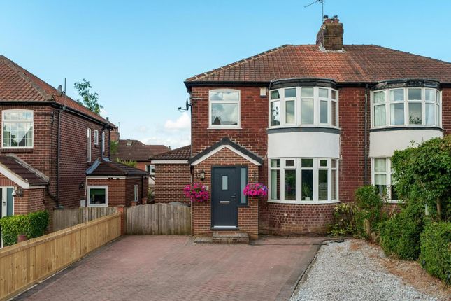 Thumbnail Semi-detached house for sale in Moss Gardens, Alwoodley, Leeds