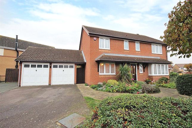 Thumbnail Detached house for sale in St. Helenas Garden, Elstow, Bedford, Bedfordshire