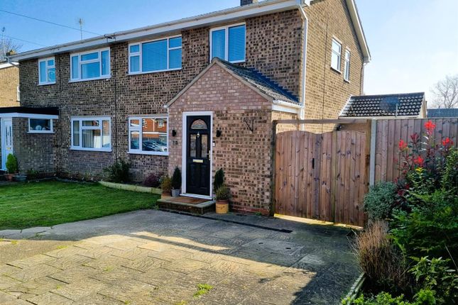 Semi-detached house for sale in Pinewood Gardens, North Cove, Beccles