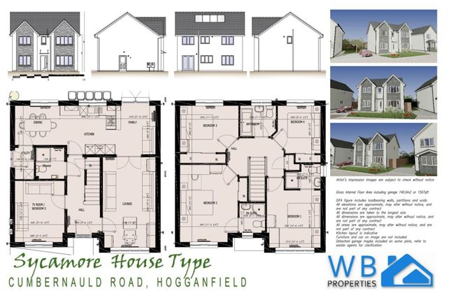 Country house for sale in Plot 2, (Sycamore) 3 Kirkwood Place, Glasgow