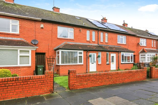 Thumbnail Terraced house for sale in Cauldwell Avenue, Whitley Bay