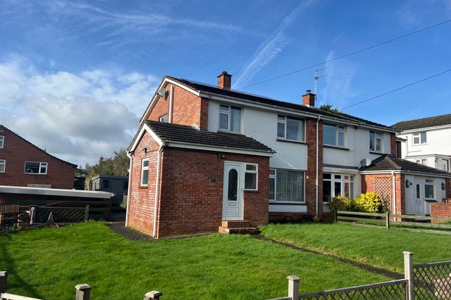 Thumbnail Semi-detached house for sale in Ridgeway Gardens, Ottery St. Mary