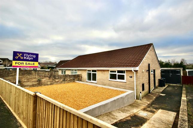 Thumbnail Bungalow for sale in Ty Llwyd Parc Estate, Quakers Yard, Treharris
