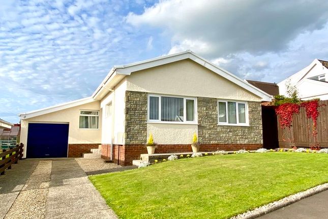 Thumbnail Detached bungalow for sale in Leiros Parc Drive, The Rhyddings, Neath