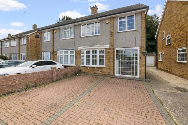 Thumbnail Semi-detached house for sale in Langdale Drive, Hayes