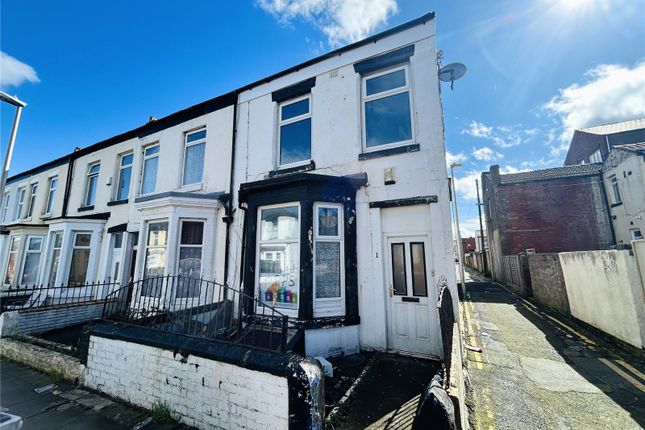 Thumbnail End terrace house for sale in Butler Street, Blackpool, Lancashire