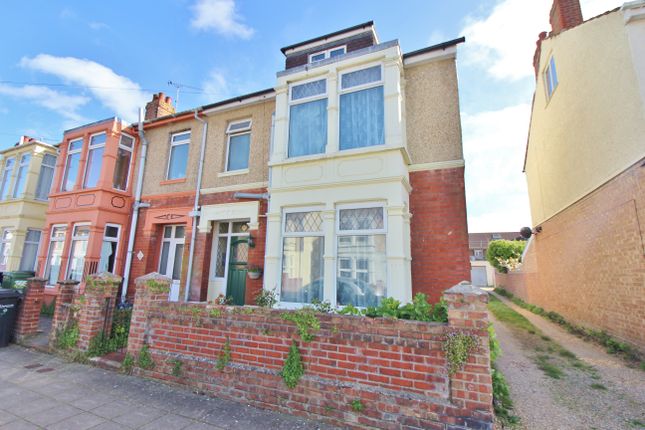 Thumbnail End terrace house for sale in Hayling Avenue, Portsmouth