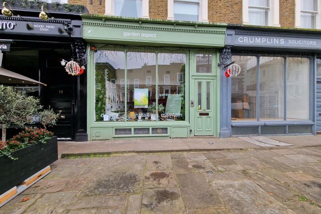 Retail premises to let in 75 Haverstock Hill, London