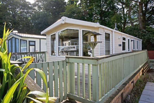 Thumbnail Mobile/park home for sale in Trekenning, Newquay