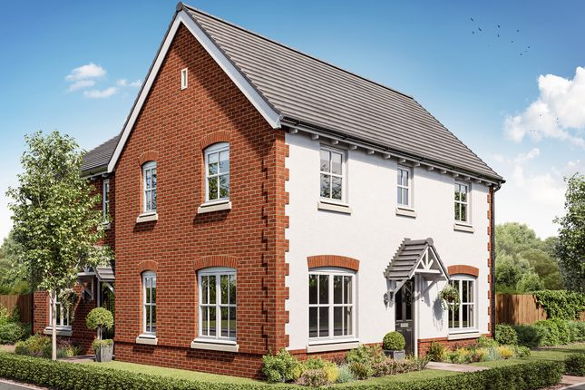 Thumbnail Semi-detached house for sale in "The Deepdale" at Nursery Lane, South Wootton, King's Lynn