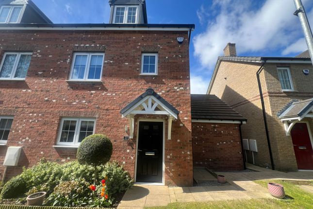 End terrace house for sale in Edderacres Walk, Wingate, County Durham